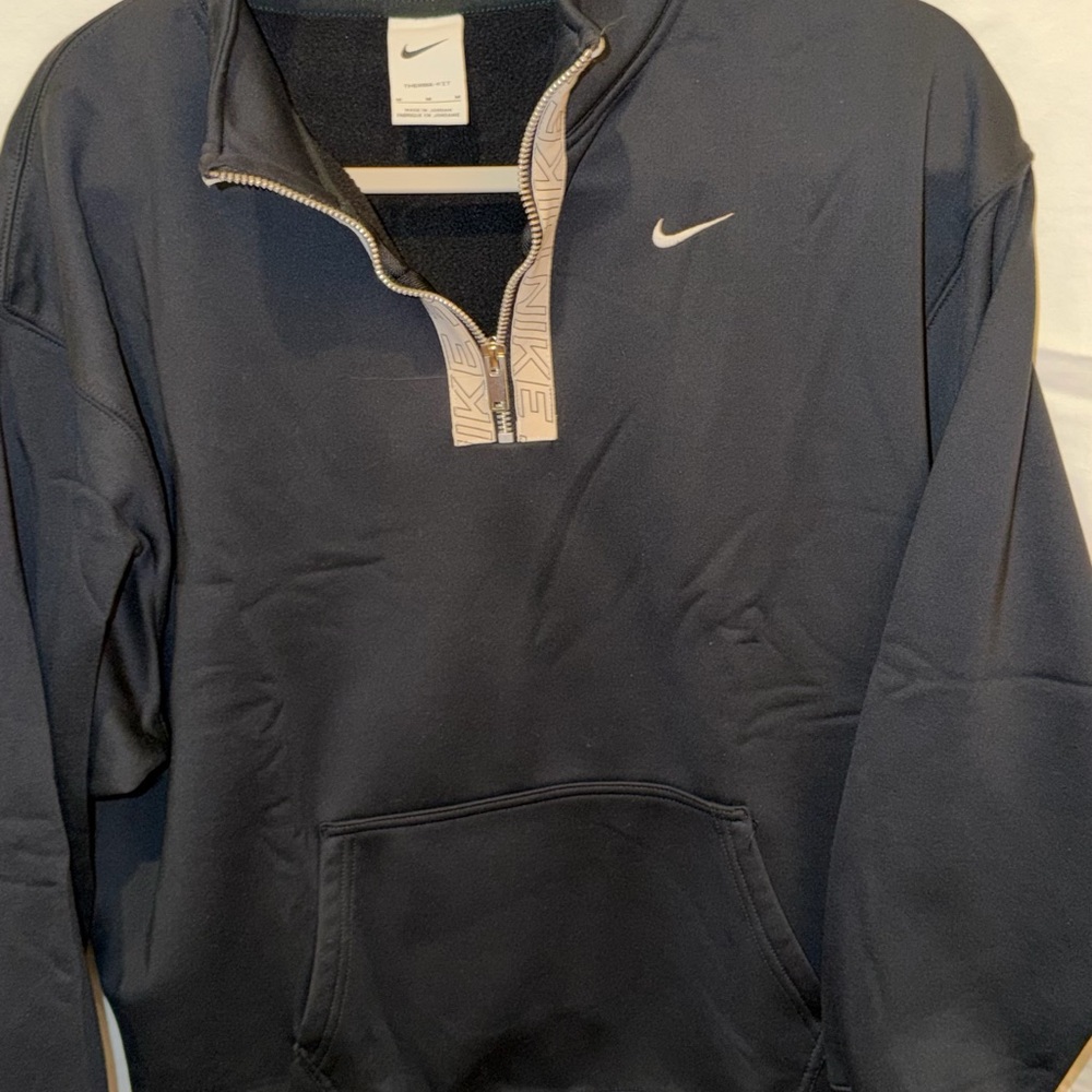 Nike Navy Half-Zip Sweatshirt